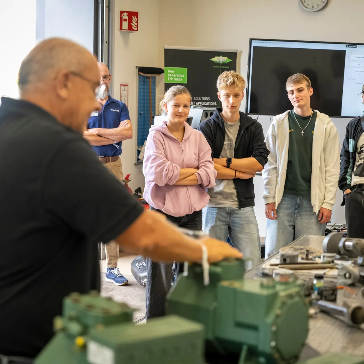 Jugendliche in der Schaufler Academy